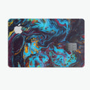 Liquid Abstract Paint Remix V43 - Premium Protective Decal Skin-Kit for the Apple Credit Card