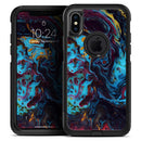 Liquid Abstract Paint Remix V43 - Skin Kit for the iPhone OtterBox Cases