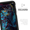 Liquid Abstract Paint Remix V43 - Skin Kit for the iPhone OtterBox Cases