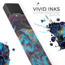 Liquid Abstract Paint Remix V43 - Premium Decal Protective Skin-Wrap Sticker compatible with the Juul Labs vaping device