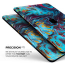 Liquid Abstract Paint Remix V43 - Full Body Skin Decal for the Apple iPad Pro 12.9", 11", 10.5", 9.7", Air or Mini (All Models Available)