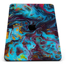 Liquid Abstract Paint Remix V43 - Full Body Skin Decal for the Apple iPad Pro 12.9", 11", 10.5", 9.7", Air or Mini (All Models Available)