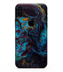 Liquid Abstract Paint Remix V43 - iPhone XS MAX, XS/X, 8/8+, 7/7+, 5/5S/SE Skin-Kit (All iPhones Available)
