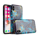 Liquid Abstract Paint Remix V43 - iPhone X Swappable Hybrid Case