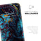 Liquid Abstract Paint Remix V43 - Skin-Kit compatible with the Apple iPhone 13, 13 Pro Max, 13 Mini, 13 Pro, iPhone 12, iPhone 11 (All iPhones Available)