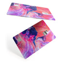 Liquid Abstract Paint Remix V44 - Premium Protective Decal Skin-Kit for the Apple Credit Card