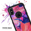 Liquid Abstract Paint Remix V44 - Skin Kit for the iPhone OtterBox Cases
