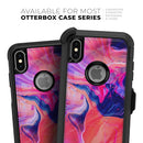 Liquid Abstract Paint Remix V44 - Skin Kit for the iPhone OtterBox Cases
