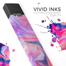 Liquid Abstract Paint Remix V44 - Premium Decal Protective Skin-Wrap Sticker compatible with the Juul Labs vaping device