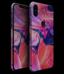 Liquid Abstract Paint Remix V44 - iPhone XS MAX, XS/X, 8/8+, 7/7+, 5/5S/SE Skin-Kit (All iPhones Available)