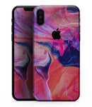 Liquid Abstract Paint Remix V44 - iPhone XS MAX, XS/X, 8/8+, 7/7+, 5/5S/SE Skin-Kit (All iPhones Available)
