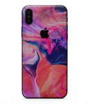 Liquid Abstract Paint Remix V44 - iPhone XS MAX, XS/X, 8/8+, 7/7+, 5/5S/SE Skin-Kit (All iPhones Available)