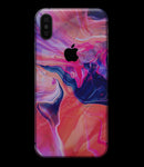 Liquid Abstract Paint Remix V44 - iPhone XS MAX, XS/X, 8/8+, 7/7+, 5/5S/SE Skin-Kit (All iPhones Available)