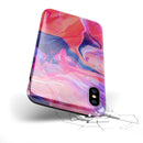 Liquid Abstract Paint Remix V44 - iPhone X Swappable Hybrid Case
