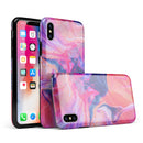 Liquid Abstract Paint Remix V44 - iPhone X Swappable Hybrid Case