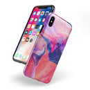 Liquid Abstract Paint Remix V44 - iPhone X Swappable Hybrid Case