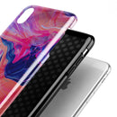 Liquid Abstract Paint Remix V44 - iPhone X Swappable Hybrid Case