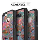 Liquid Abstract Paint Remix V45 - Skin Kit for the iPhone OtterBox Cases