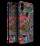 Liquid Abstract Paint Remix V45 - iPhone XS MAX, XS/X, 8/8+, 7/7+, 5/5S/SE Skin-Kit (All iPhones Available)