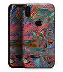 Liquid Abstract Paint Remix V45 - iPhone XS MAX, XS/X, 8/8+, 7/7+, 5/5S/SE Skin-Kit (All iPhones Available)