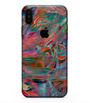 Liquid Abstract Paint Remix V45 - iPhone XS MAX, XS/X, 8/8+, 7/7+, 5/5S/SE Skin-Kit (All iPhones Available)