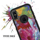 Liquid Abstract Paint Remix V46 - Skin Kit for the iPhone OtterBox Cases
