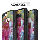 Liquid Abstract Paint Remix V46 - Skin Kit for the iPhone OtterBox Cases