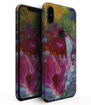 Liquid Abstract Paint Remix V46 - iPhone XS MAX, XS/X, 8/8+, 7/7+, 5/5S/SE Skin-Kit (All iPhones Available)