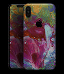 Liquid Abstract Paint Remix V46 - iPhone XS MAX, XS/X, 8/8+, 7/7+, 5/5S/SE Skin-Kit (All iPhones Available)