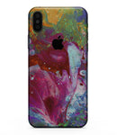 Liquid Abstract Paint Remix V46 - iPhone XS MAX, XS/X, 8/8+, 7/7+, 5/5S/SE Skin-Kit (All iPhones Available)