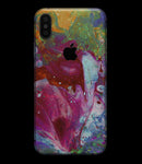 Liquid Abstract Paint Remix V46 - iPhone XS MAX, XS/X, 8/8+, 7/7+, 5/5S/SE Skin-Kit (All iPhones Available)