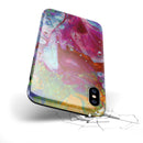 Liquid Abstract Paint Remix V46 - iPhone X Swappable Hybrid Case