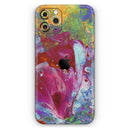 Liquid Abstract Paint Remix V46  - Protective Skin Wrap & Decal – Compatible with iPhone SE to iPhone 17 Pro Max (All Models)
