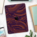 Liquid Abstract Paint Remix V47 - Full Body Skin Decal for the Apple iPad Pro 12.9", 11", 10.5", 9.7", Air or Mini (All Models Available)