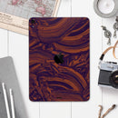 Liquid Abstract Paint Remix V47 - Full Body Skin Decal for the Apple iPad Pro 12.9", 11", 10.5", 9.7", Air or Mini (All Models Available)