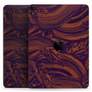 Liquid Abstract Paint Remix V47 - Full Body Skin Decal for the Apple iPad Pro 12.9", 11", 10.5", 9.7", Air or Mini (All Models Available)