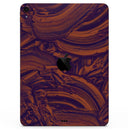 Liquid Abstract Paint Remix V47 - Full Body Skin Decal for the Apple iPad Pro 12.9", 11", 10.5", 9.7", Air or Mini (All Models Available)