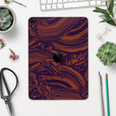 Liquid Abstract Paint Remix V47 - Full Body Skin Decal for the Apple iPad Pro 12.9", 11", 10.5", 9.7", Air or Mini (All Models Available)