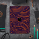 Liquid Abstract Paint Remix V47 - Full Body Skin Decal for the Apple iPad Pro 12.9", 11", 10.5", 9.7", Air or Mini (All Models Available)