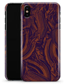Liquid Abstract Paint Remix V47 - iPhone X Clipit Case