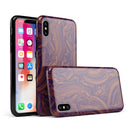 Liquid Abstract Paint Remix V47 - iPhone X Swappable Hybrid Case