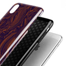 Liquid Abstract Paint Remix V47 - iPhone X Swappable Hybrid Case