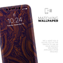 Liquid Abstract Paint Remix V47 - Vinyl Skin Wrap for iPhone 17 Pro Max, 17 Pro, 17 Air, 17, 16 & All Models — Soft Matte or Ultra Gloss