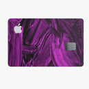 Liquid Abstract Paint Remix V48 - Premium Protective Decal Skin-Kit for the Apple Credit Card