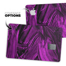 Liquid Abstract Paint Remix V48 - Premium Protective Decal Skin-Kit for the Apple Credit Card