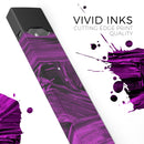 Liquid Abstract Paint Remix V48 - Premium Decal Protective Skin-Wrap Sticker compatible with the Juul Labs vaping device