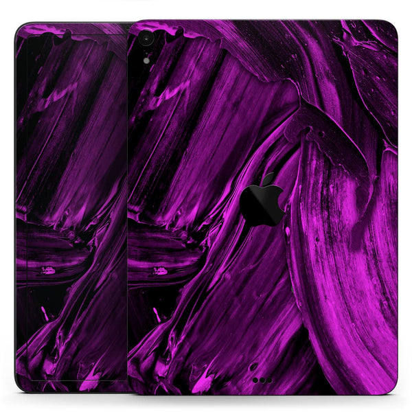 Liquid Abstract Paint Remix V48 - Full Body Skin Decal for the Apple iPad Pro 12.9", 11", 10.5", 9.7", Air or Mini (All Models Available)