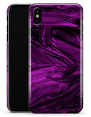 Liquid Abstract Paint Remix V48 - iPhone X Clipit Case