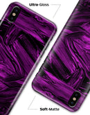 Liquid Abstract Paint Remix V48 - iPhone X Clipit Case
