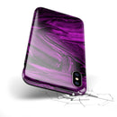 Liquid Abstract Paint Remix V48 - iPhone X Swappable Hybrid Case